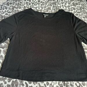 Athleta cropped loose tee sz LG
